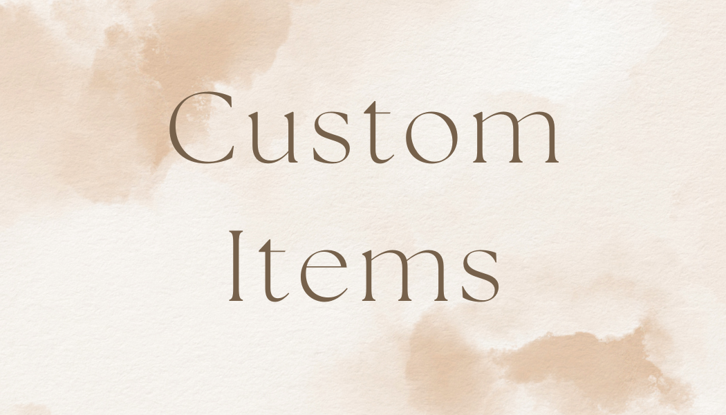 Custom Items
