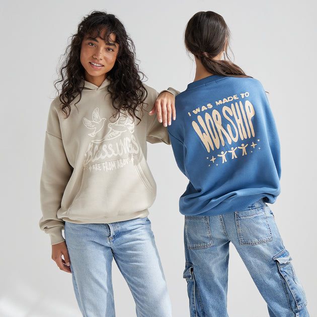 Custom Sweatshirt | Personalized Cozy Design | Customizable with Your Text or Logo