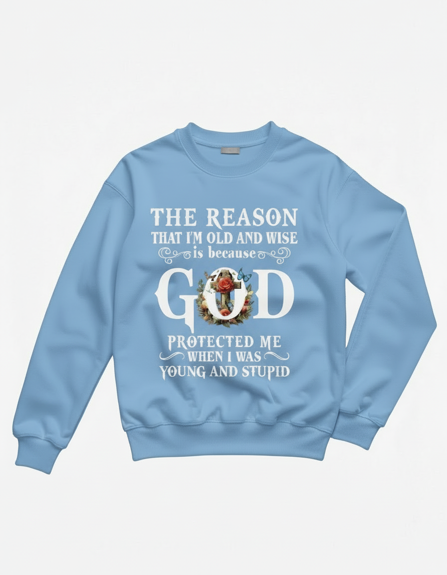 Old and wise sweatshirt