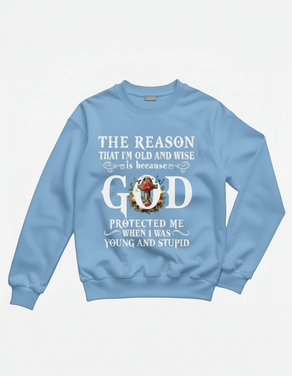 Old and wise sweatshirt