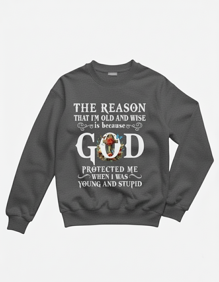 Old and wise sweatshirt