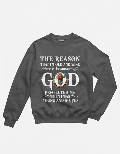 Old and wise sweatshirt