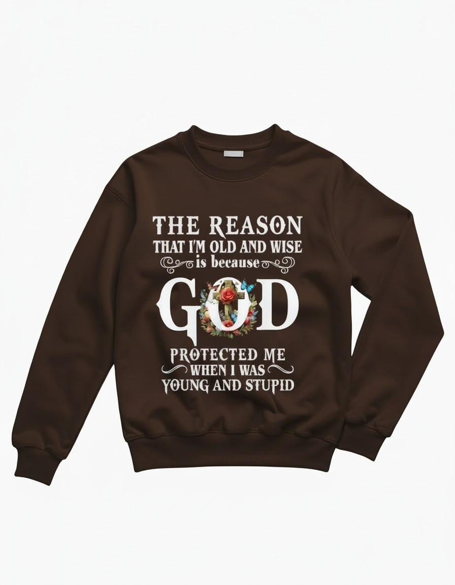 Old and wise sweatshirt