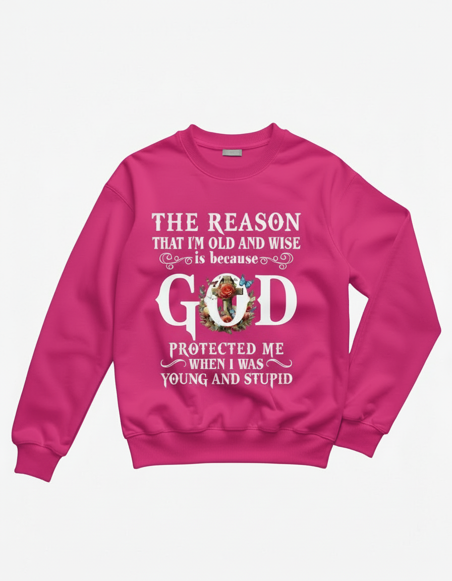 Old and wise sweatshirt