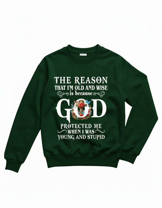 Old and wise sweatshirt