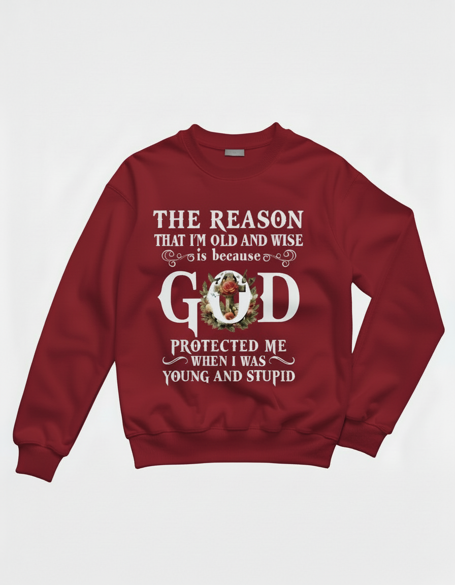 Old and wise sweatshirt
