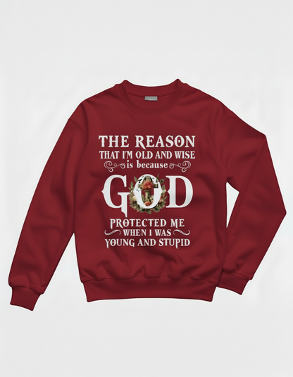 Old and wise sweatshirt
