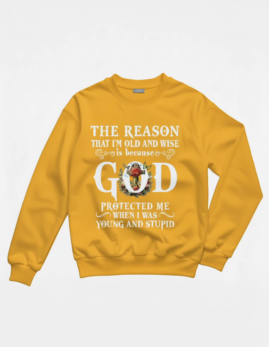 Old and wise sweatshirt