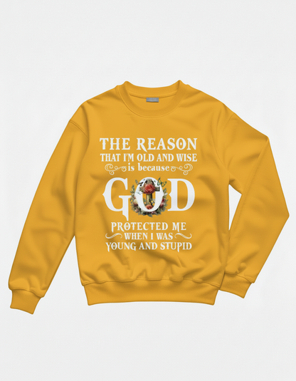 Old and wise sweatshirt