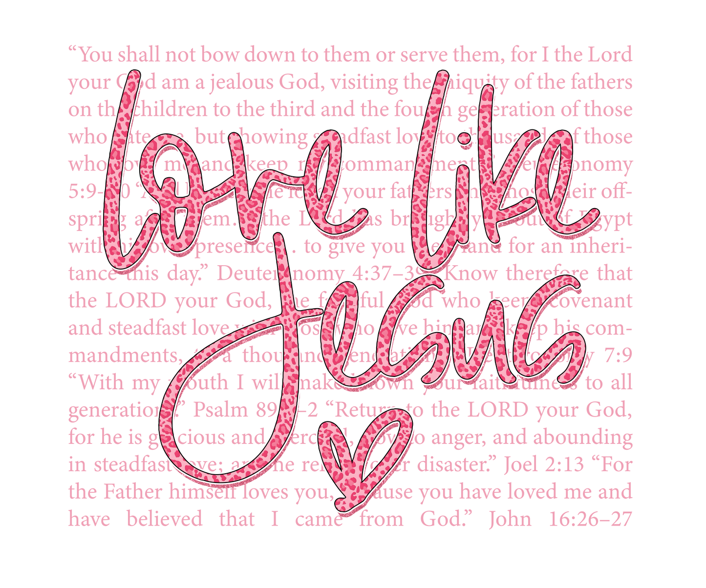 Love Like Jesus Apparel