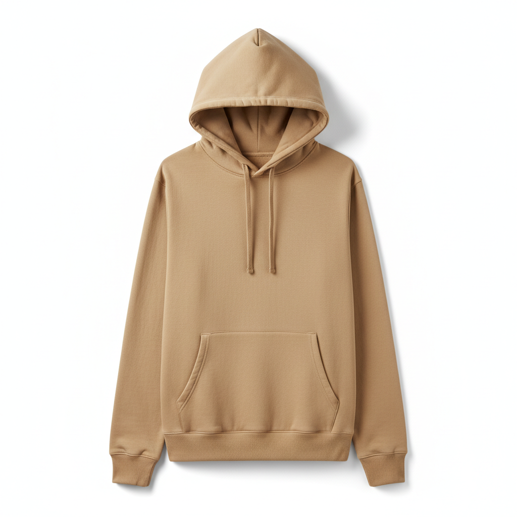 Beige Hoodie