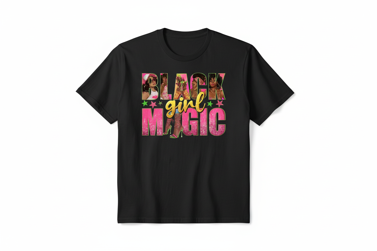 Black Girl Magic - Black Shirt