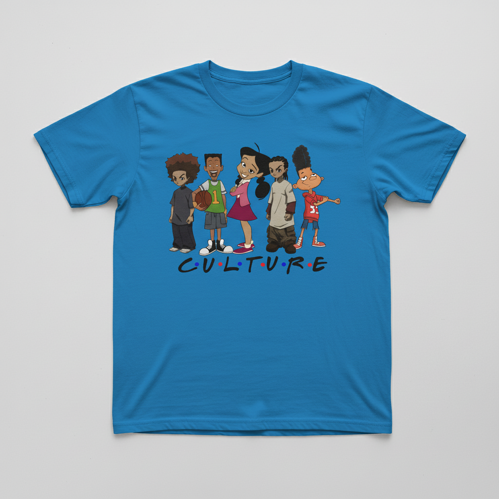 Bright Blue Culture Shirt