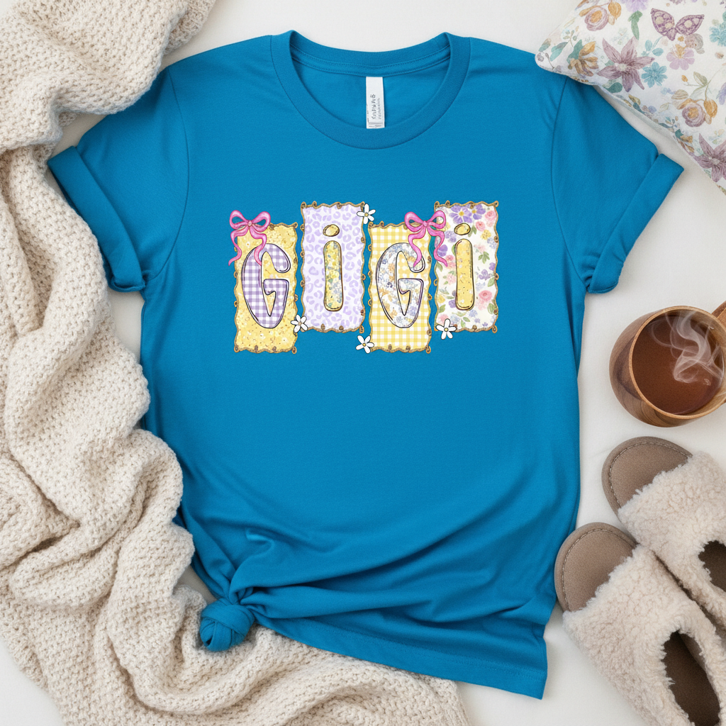 Bright Blue GiGi Shirt