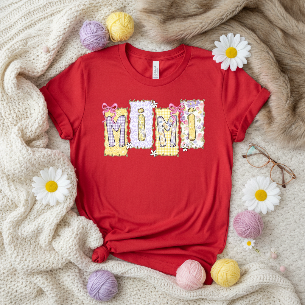 Bright Red MiMi Shirt