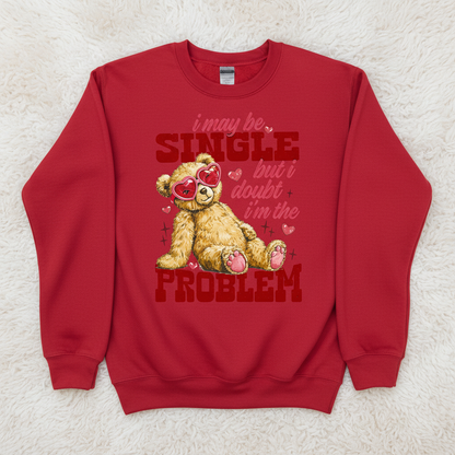 Bright Red Sweatshirt