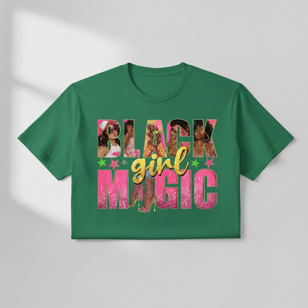 Green Black Girl Magic