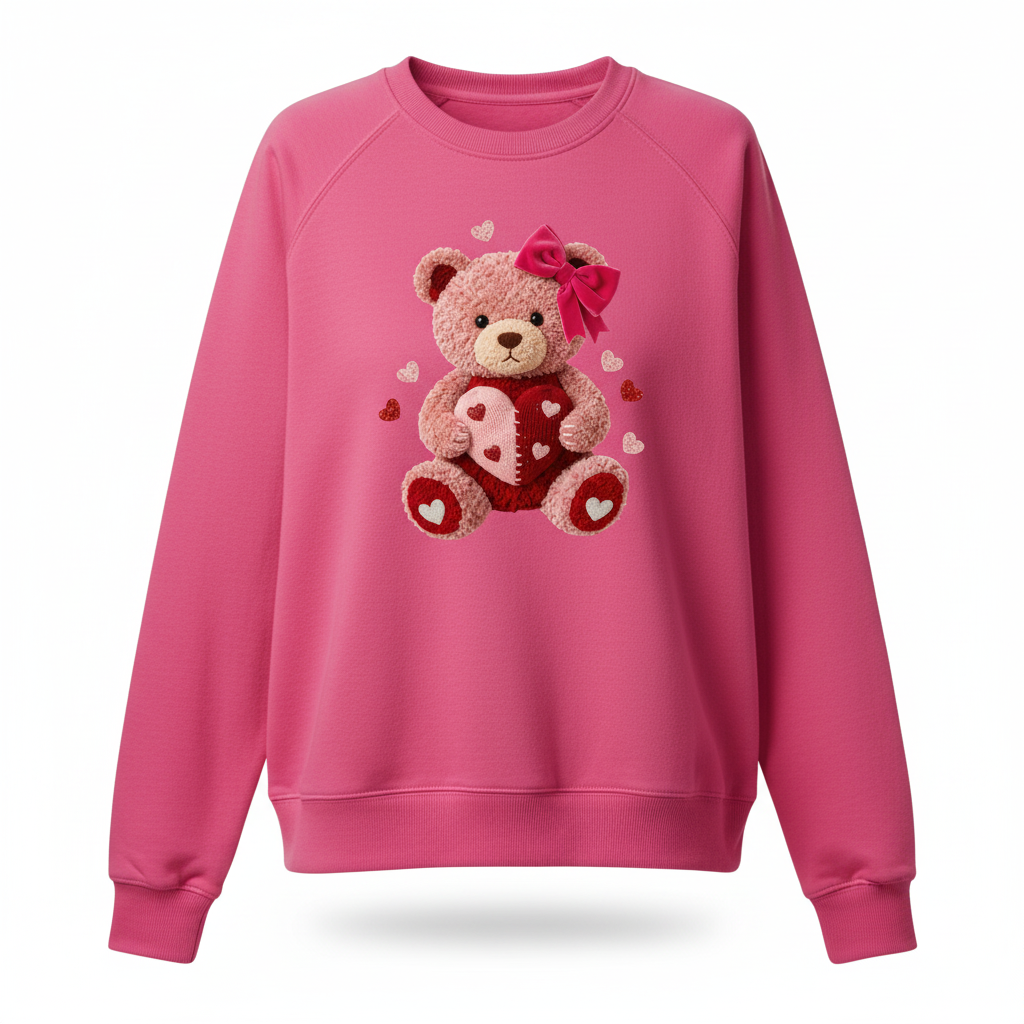Hot Pink Crewneck