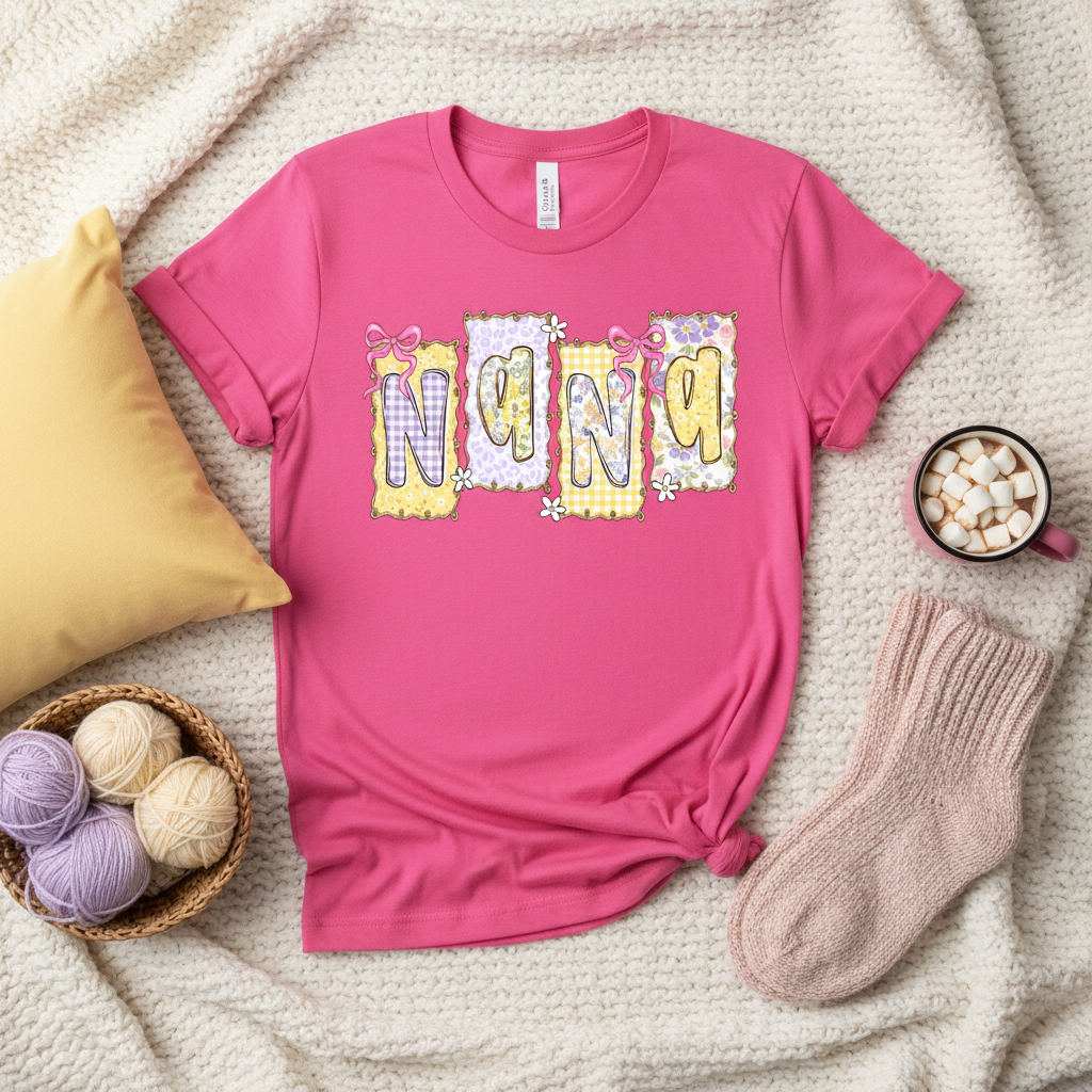Hot Pink NaNa Shirt