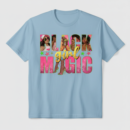 Light Blue Black Girl Magic
