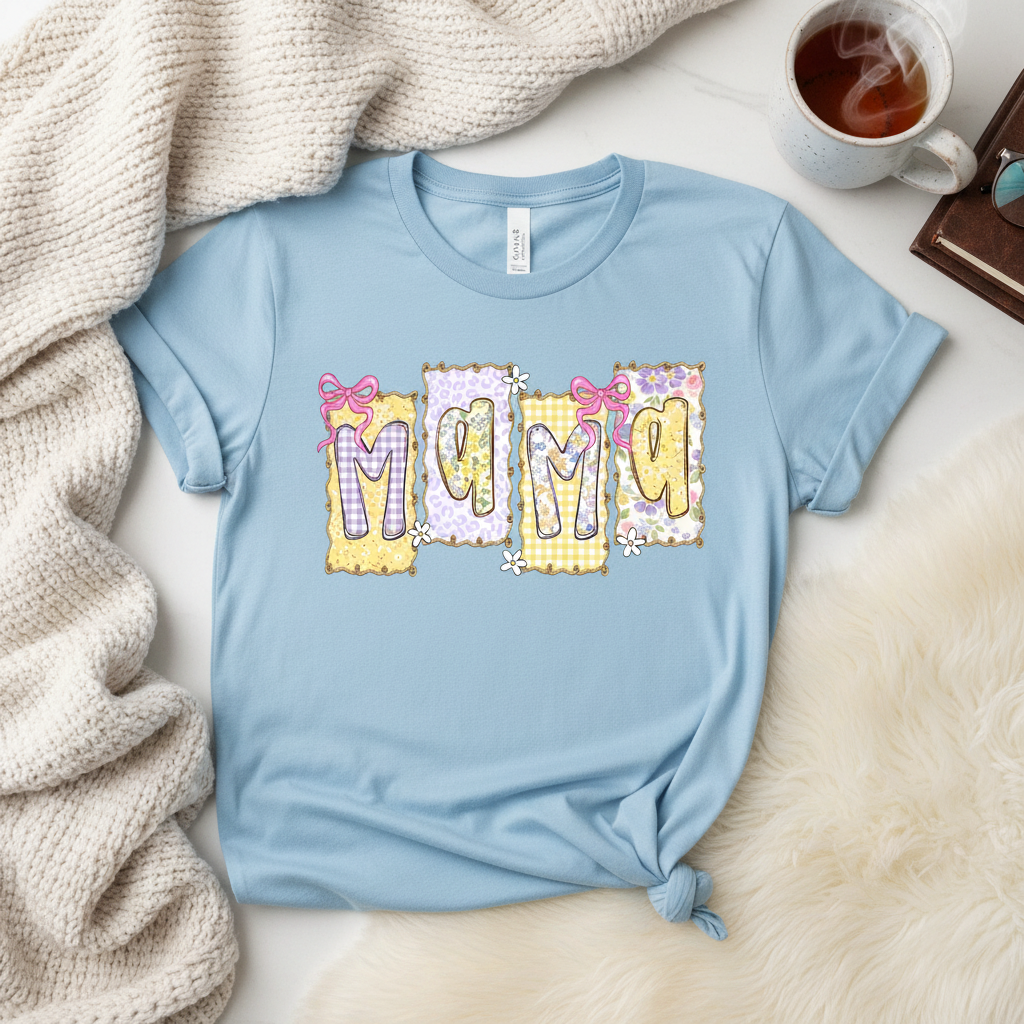 Light Blue MAMA Shirt