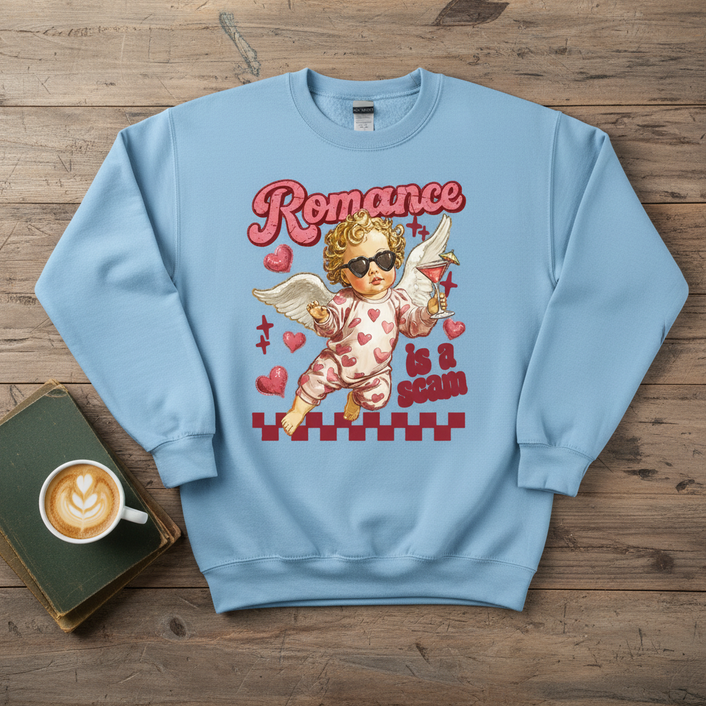 Light Blue Sweatshirt