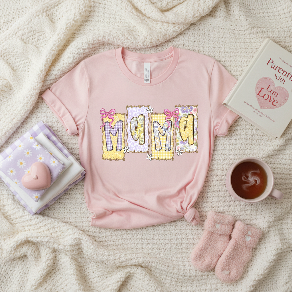 Light Pink MAMA Shirt