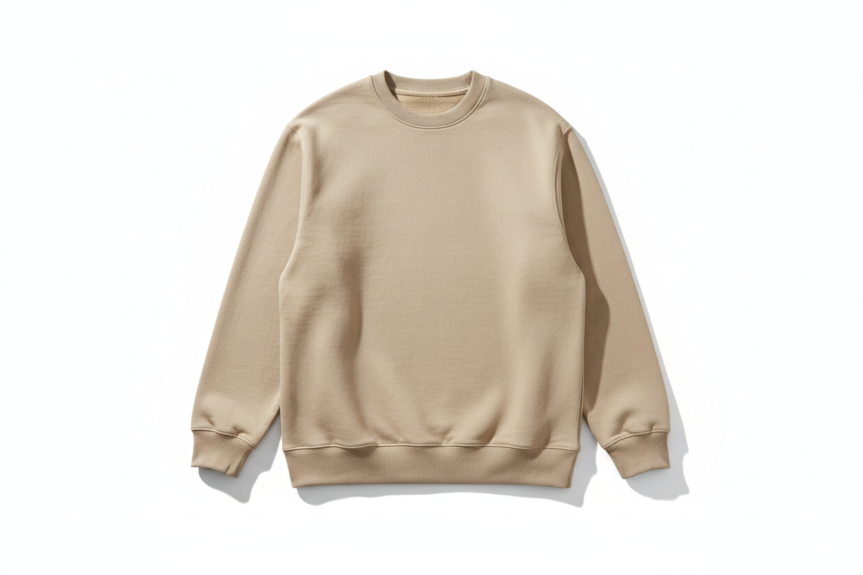 make beige sweatshirt