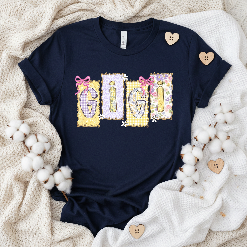 Navy GiGi Shirt
