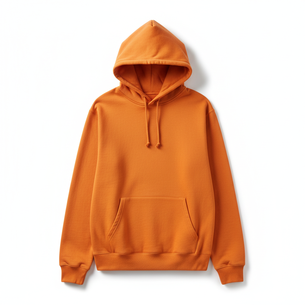 Orange Hoodie