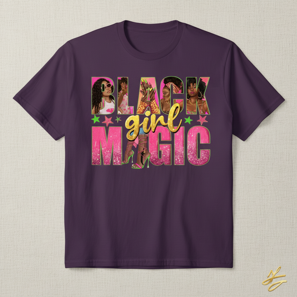 Purple Black Girl Magic