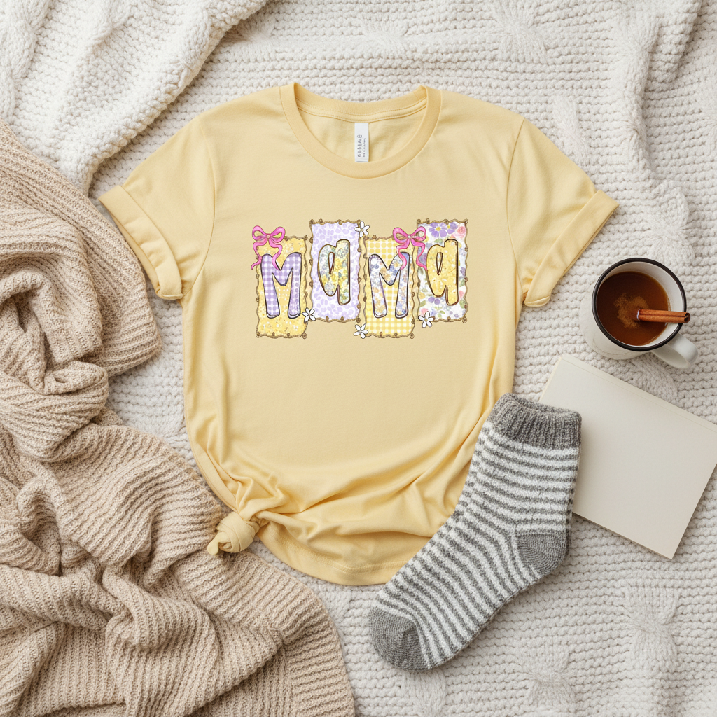 Yellow MAMA Shirt